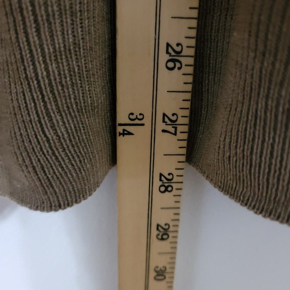 Tricots St Raphael Argyle Sweater M Brown Pullover Preppy Crew Grandpa Academia - Picture 6 of 6